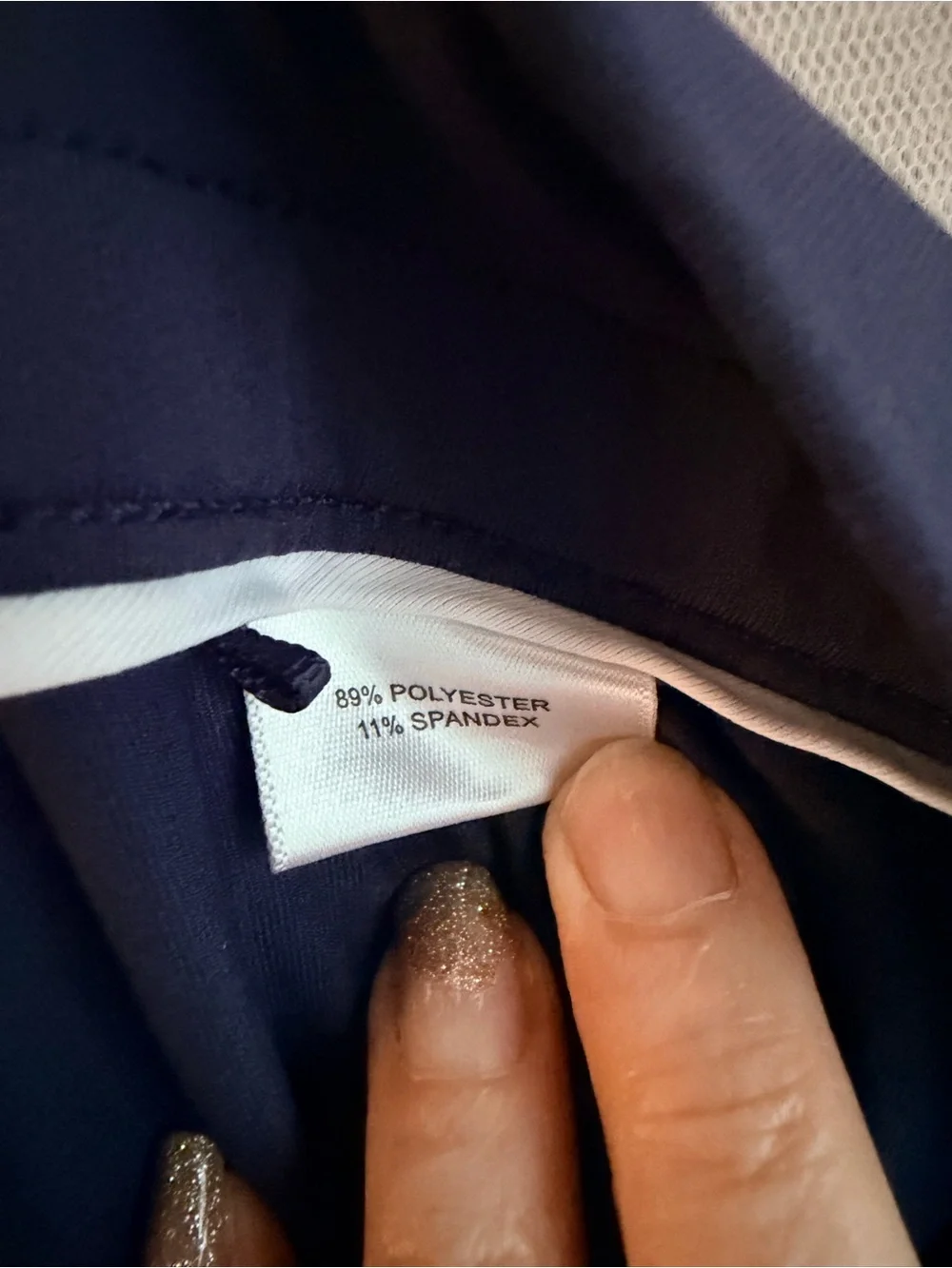 E&P Pro Women’s Navy Golf Skort country club chic. Preppy collegiate